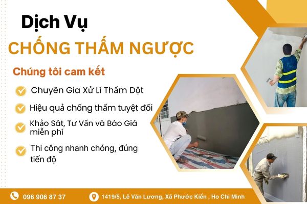 <p style="text-align: center;"><span style="font-size: 14pt;"><strong>Chống Thấm Ngược</strong></span></p>